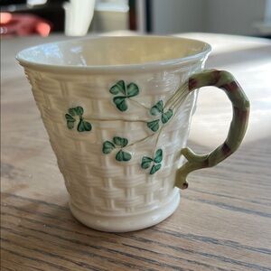 Belleek Vintage Irish Cup